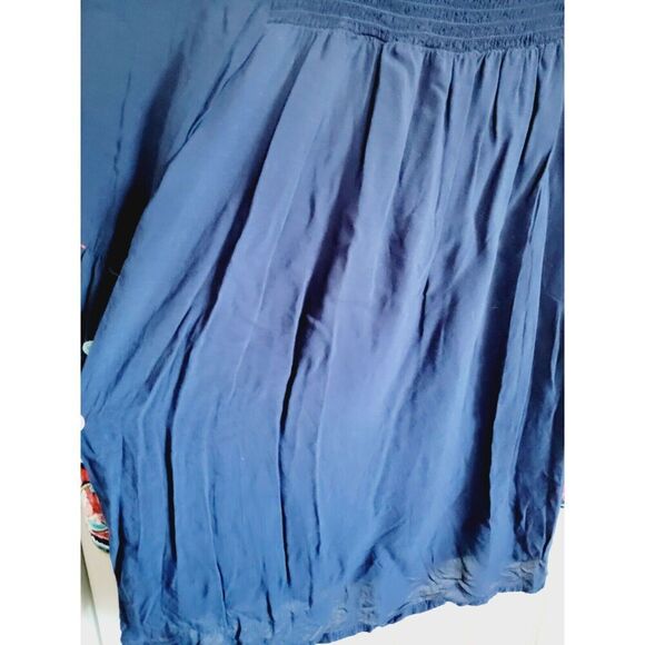 Wrangler M Women's Boho Blouse 3/4 Balloon Sleeve Western Country Shirt Top - Picture 7 of 8